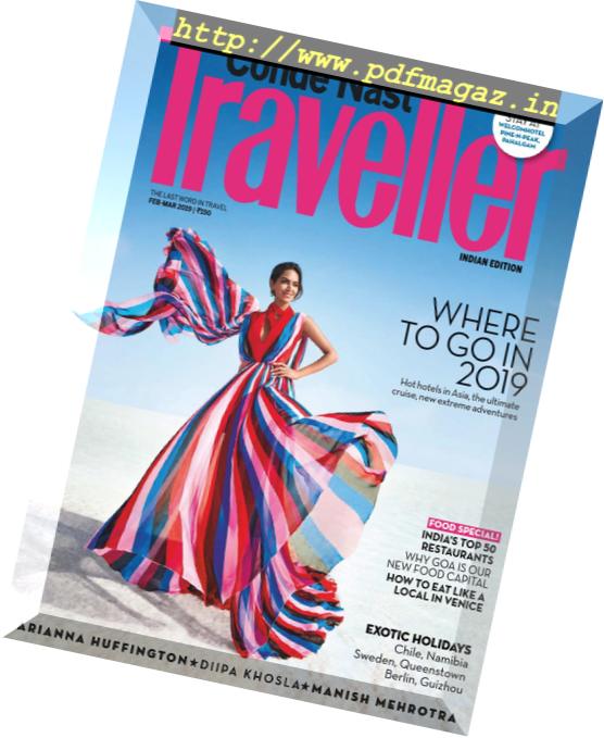 Conde Nast Traveller India – February-March 2019