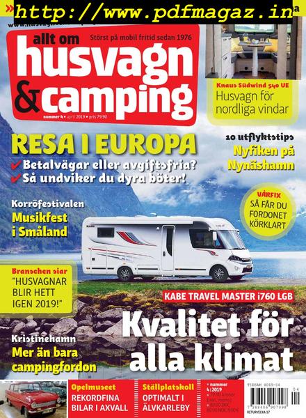 Husvagn & Camping – april 2019