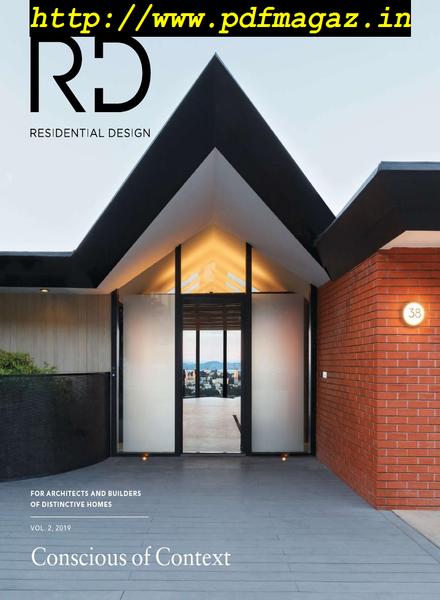 Residential Design – Vol2, 2019