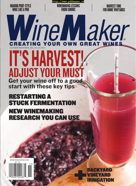 WineMaker – October-November 2016