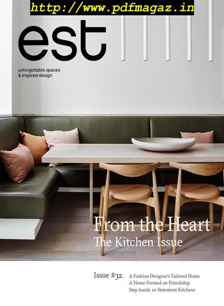 Est Magazine – Issue 32, 2019