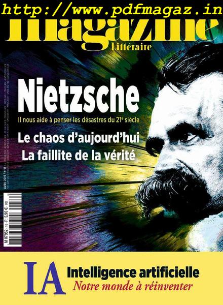 Le Nouveau Magazine Litteraire – avril 2019