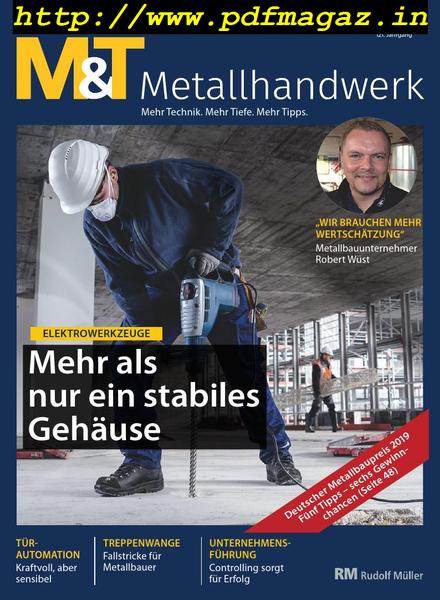 M&T Metallhandwerk – Marz 2019