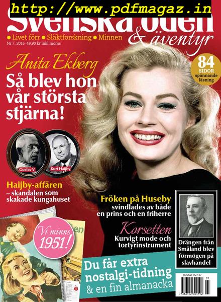 Svenska Oden & aventyr – september 2016