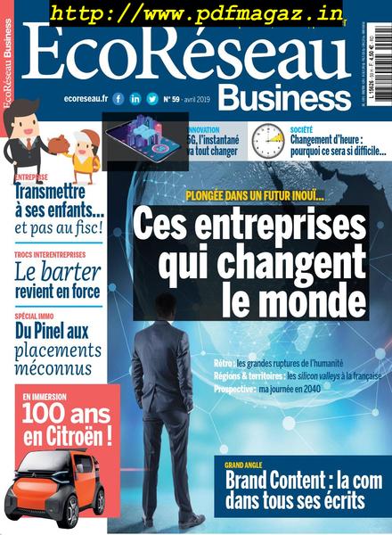 EcoReseau Business – avril 2019