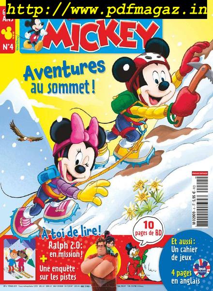 Mon Premier Journal de Mickey – janvier 2019