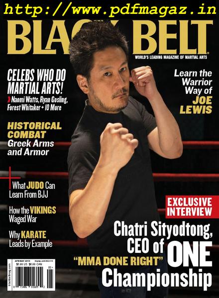 Black Belt – April-May 2019