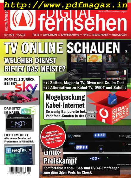 Digital Fernsehen – April 2019