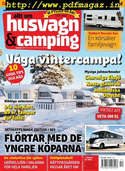 Husvagn & Camping – december 2016