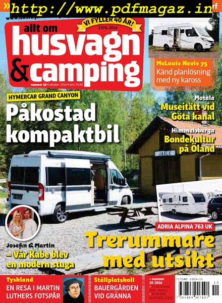 Husvagn & Camping – oktober 2016