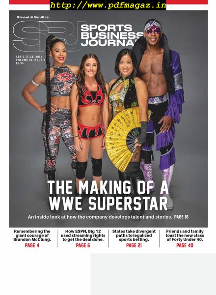 SportsBusiness Journal – 15 April 2019