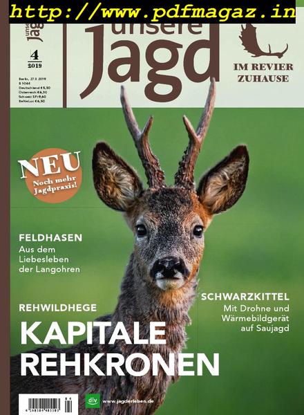 Unsere Jagd – Marz 2019