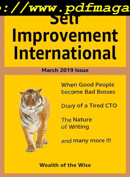 Self Improvement International – March 2019