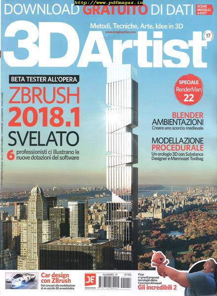 3D Artist Italia – Gennaio-Febbraio 2019