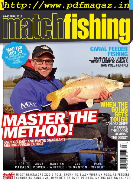 Match Fishing – April 2019