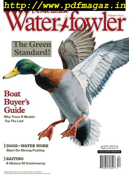 American Waterfowler – April-May 2019