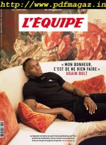 L’equipe Magazine – 13 Avril 2019