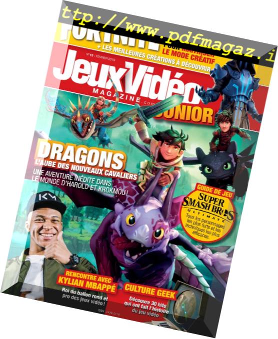 Jeux Video Magazine Junior – fevrier 2019