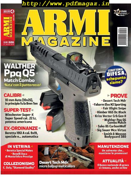 Armi Magazine – Aprile 2019