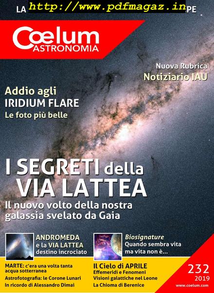 Coelum Astronomia – N 232, 2019