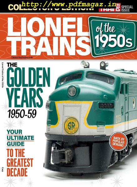 Lionel Trains of the 1950’s – April 2019