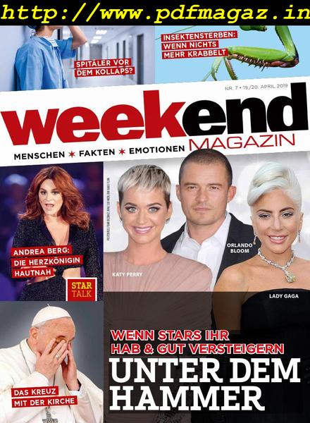 Weekend Magazin – 18 April 2019