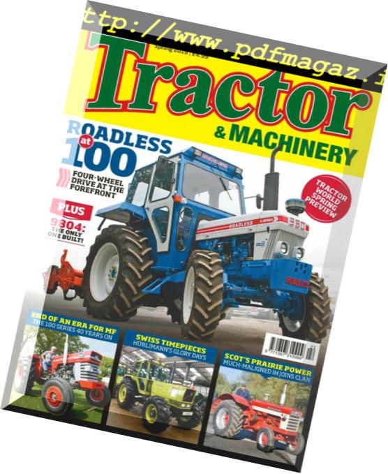 Tractor & Machinery – March 2019