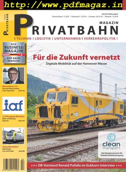 Privatbahn Magazin – Marz-April 2019