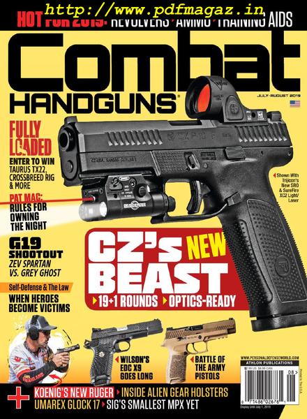 Combat Handguns – July 2019