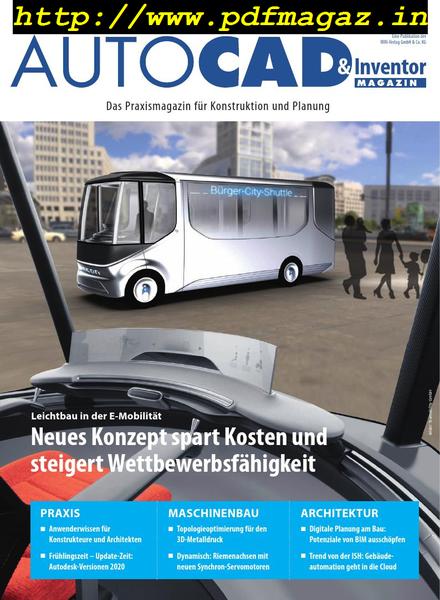 Autocad & Inventor Magazin – Mai-Juni 2019