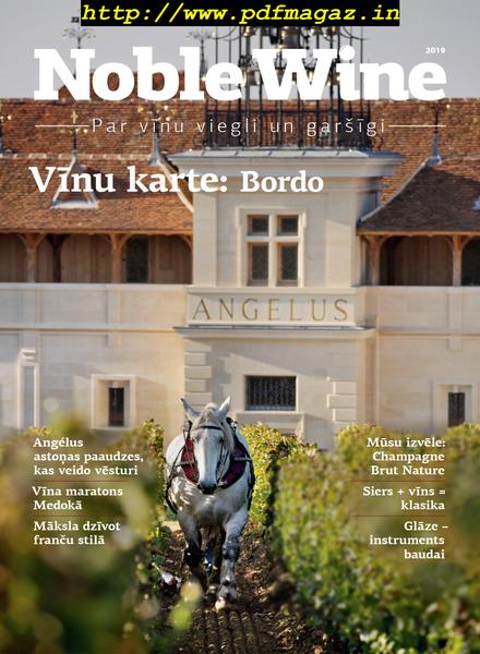 Noble Wine Žurnāls – aprīlis 2019