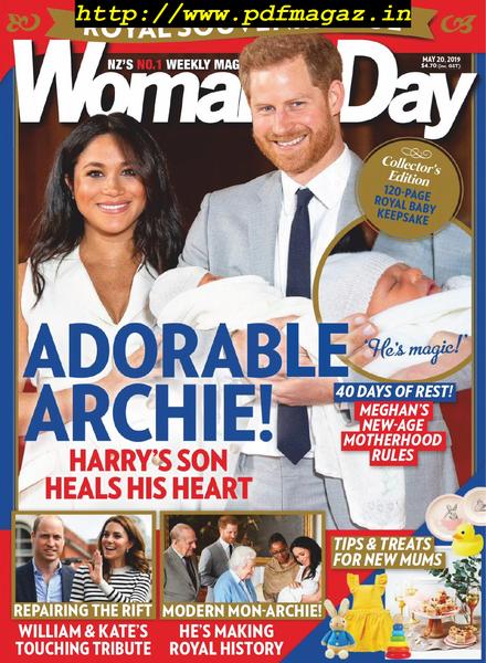 Woman’s Day New Zealand – May 20, 2019