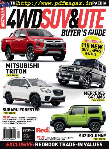 Australian 4WD & SUV Buyer’s Guide – May 2019