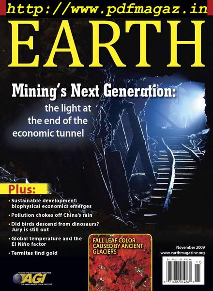 Earth Magazine – November 2009