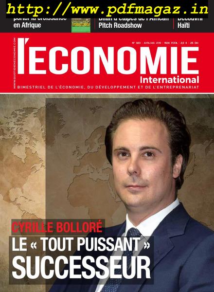 L’Economie International – mai 2019