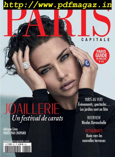 Paris Capitale – 13 mai 2019