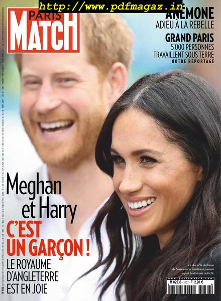 Paris Match – 09 mai 2019