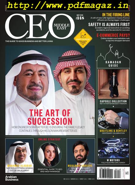 CEO Middle East – May 2019