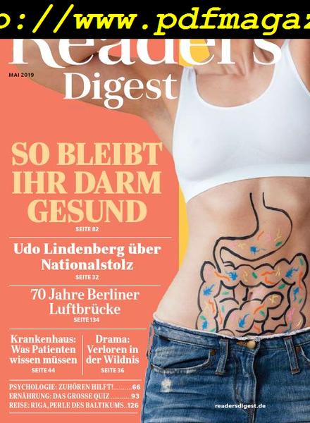 Reader’s Digest Germany – Mai 2019