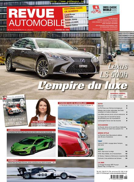 Revue Automobile – 09 mai 2019