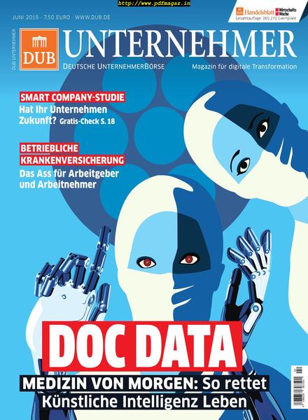 DUB UNTERNEHMER-Magazin – April 2019