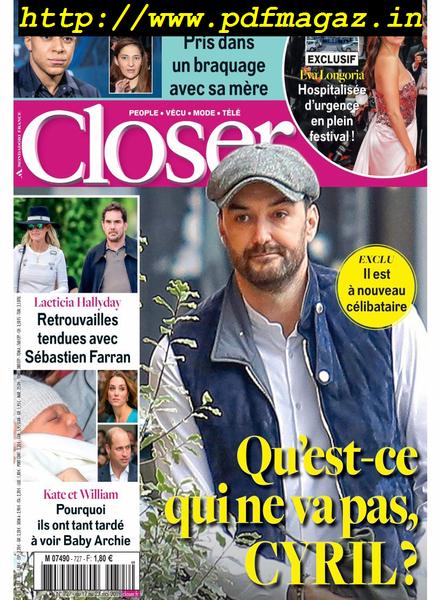 Closer France – 17 mai 2019
