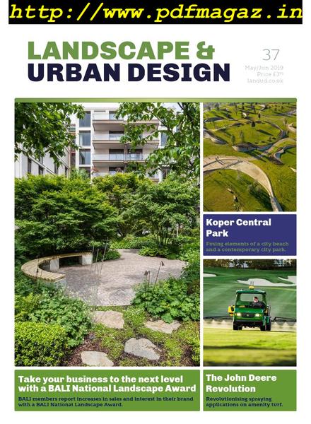 Landscape & Urban Design – May-June 2019
