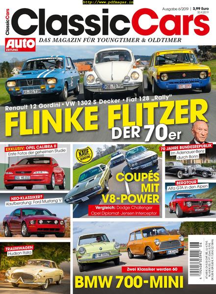 Auto Zeitung Classic Cars – Juni 2019