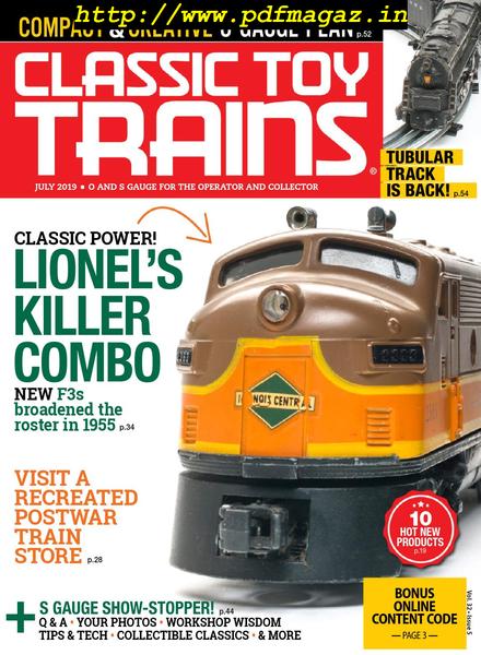 Classic Toy Trains – July 2019