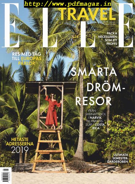Elle Travel Sweden – 08 maj 2019