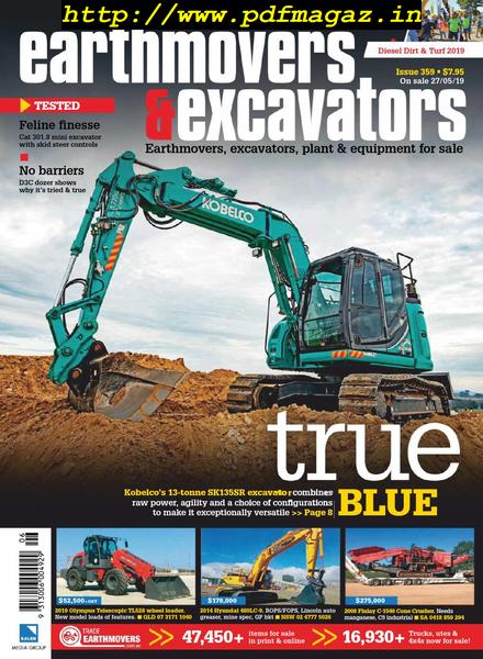 Earthmovers & Excavators – July 2019