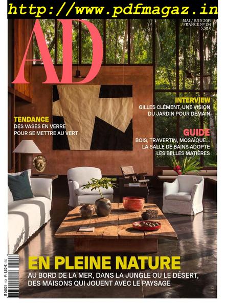 AD Architectural Digest France – mai 2019