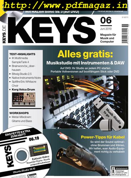 Keys – Juni 2019