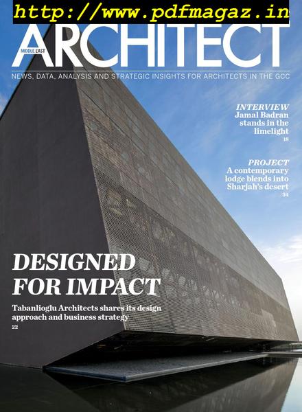 Architect Middle East – June 2019
